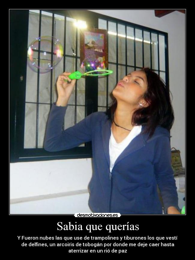 Sabia que querías -