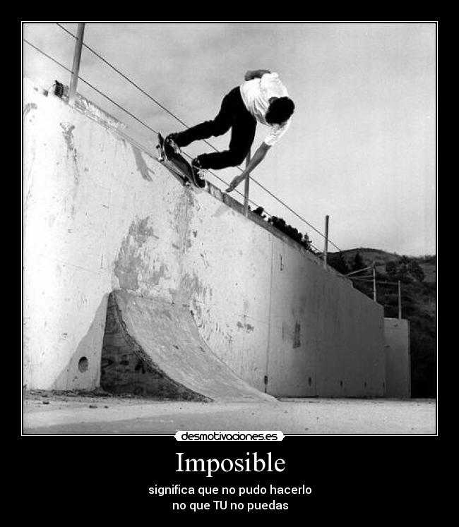 Imposible -