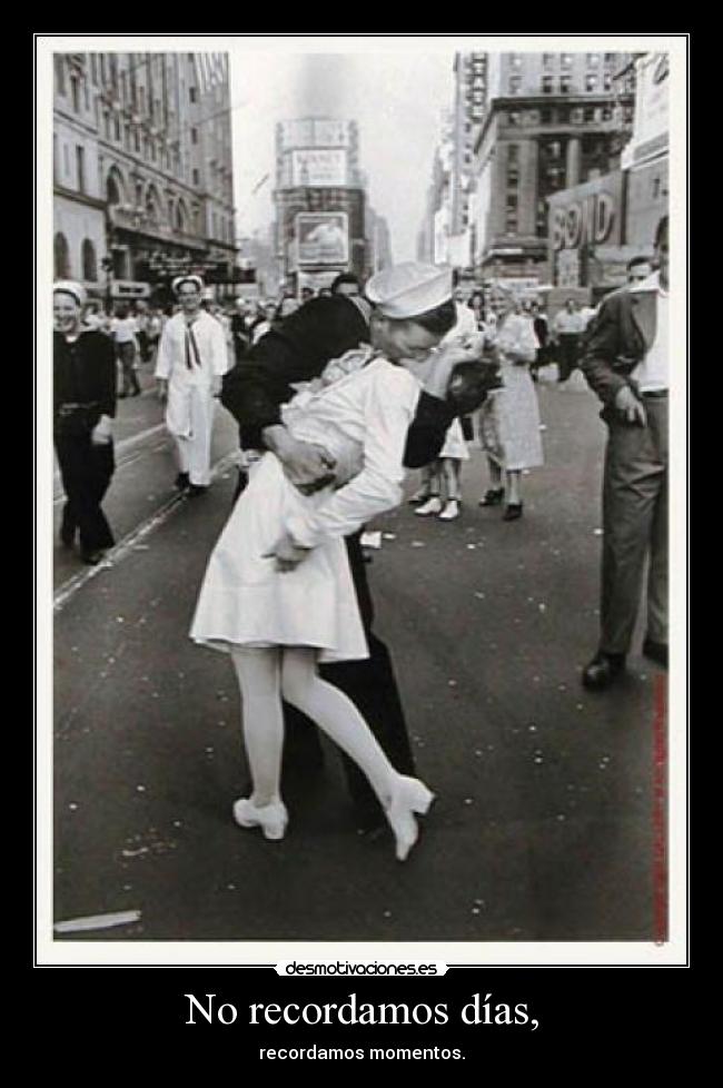 No recordamos días, -
