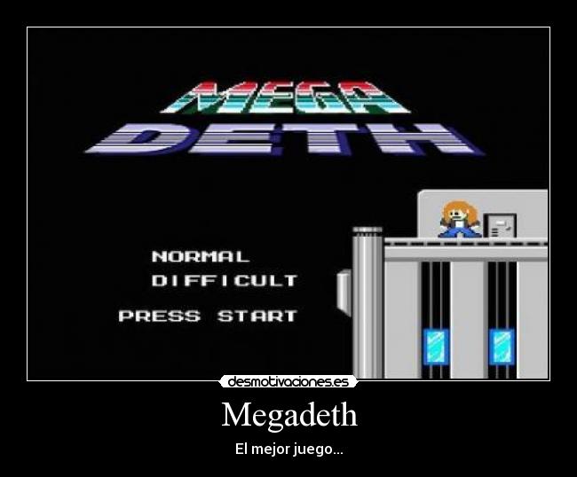 Megadeth - El mejor juego...