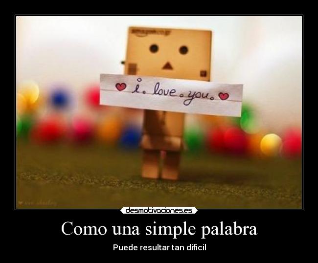 carteles como una simple palabra desmotivaciones