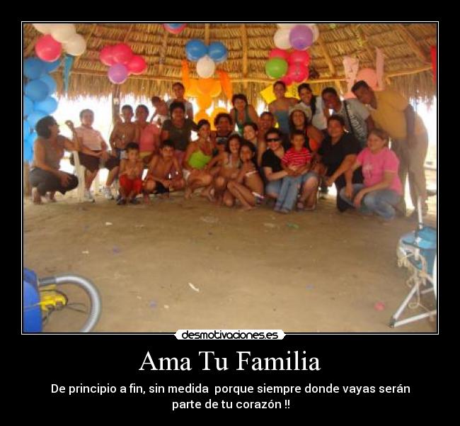 Ama Tu Familia - 