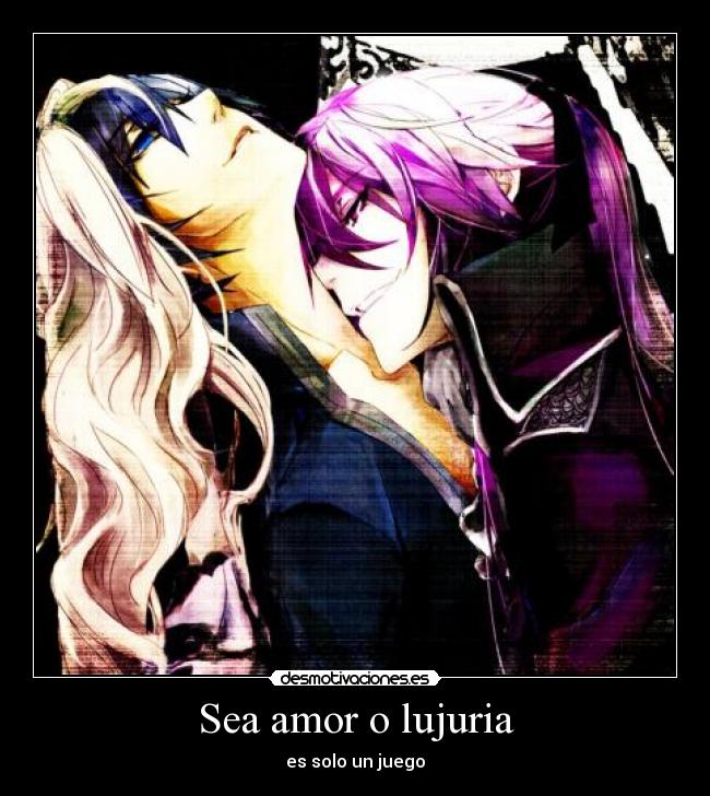 Sea amor o lujuria - es solo un juego
