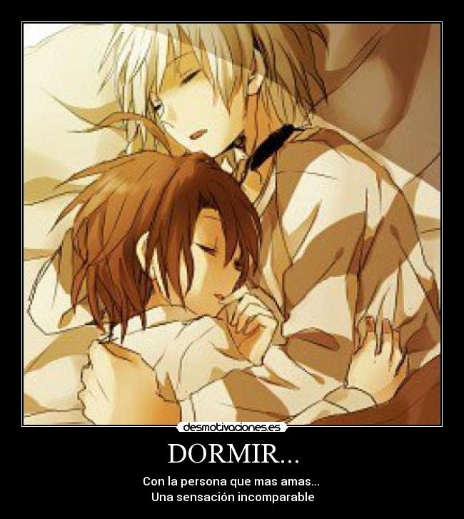 DORMIR... -