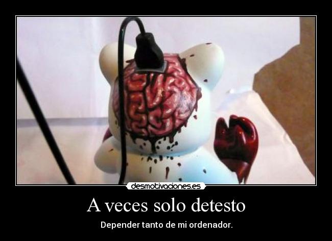 carteles gatastrofe elclanviral aun siento suficiente mente fuerte para desconectarme desmotivaciones