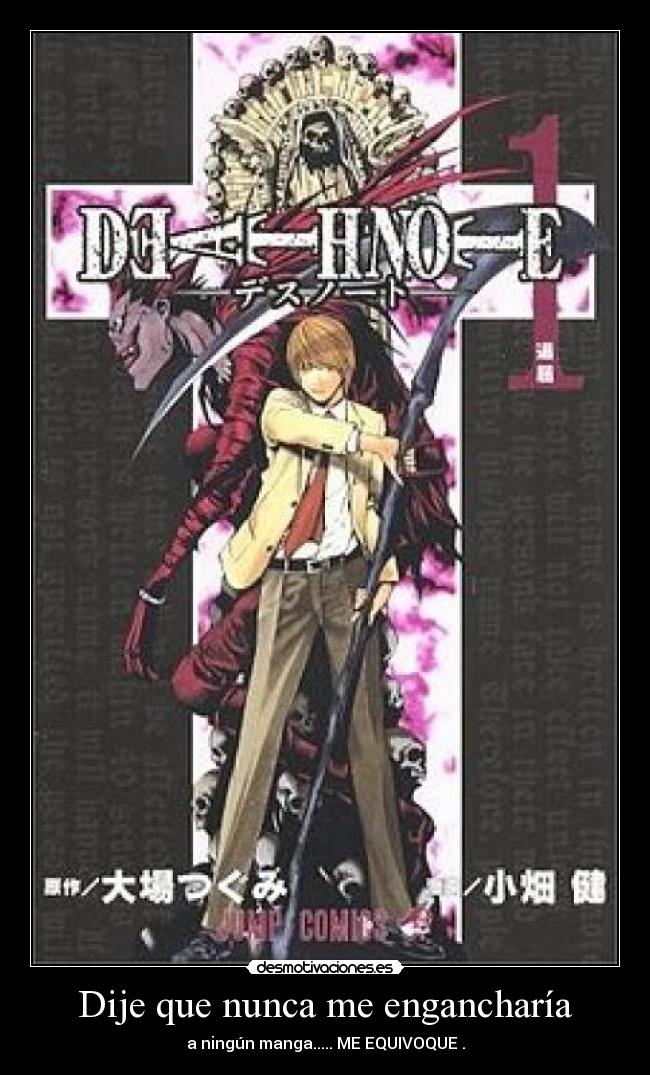 Dije que nunca me engancharía - a ningún manga..... ME EQUIVOQUE .