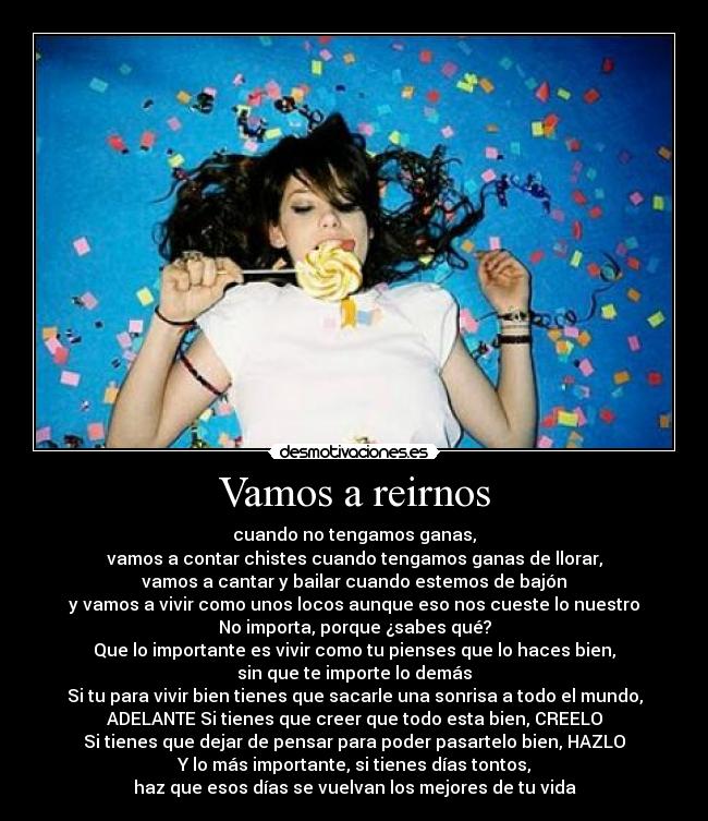 Vamos a reirnos - 