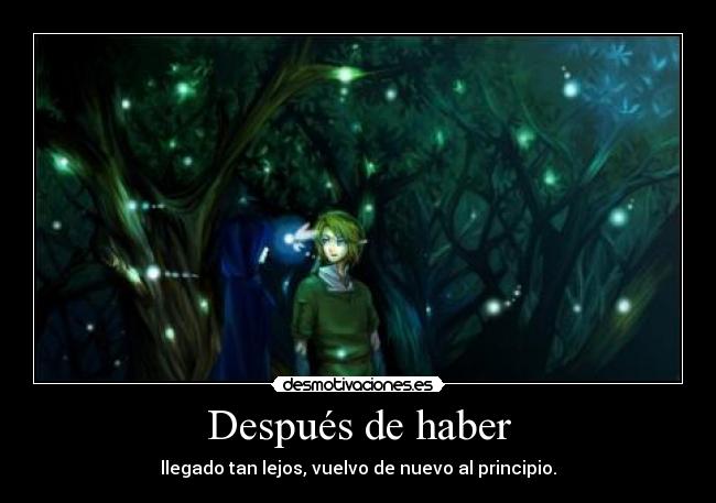 carteles link navi thelegendofzelda por que vuelvo ser naranja despues haber desmotivaciones