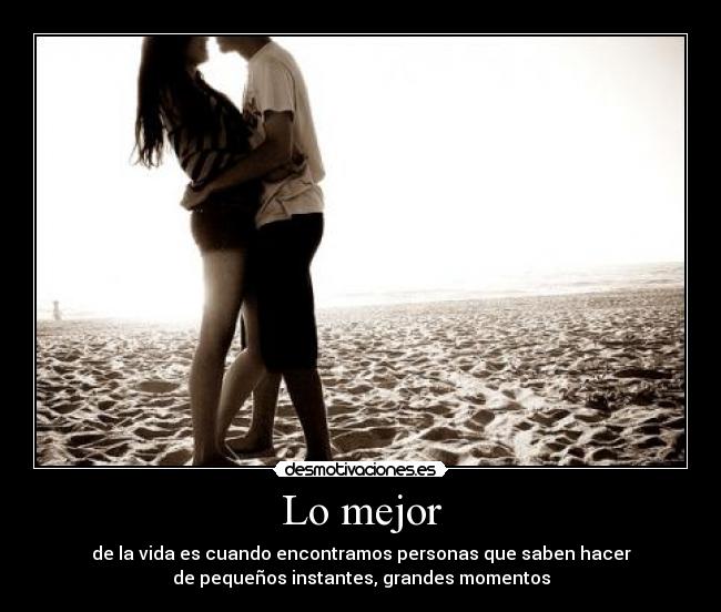 Lo mejor -