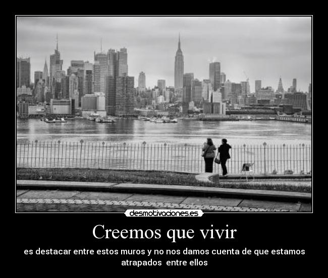 Creemos que vivir -
