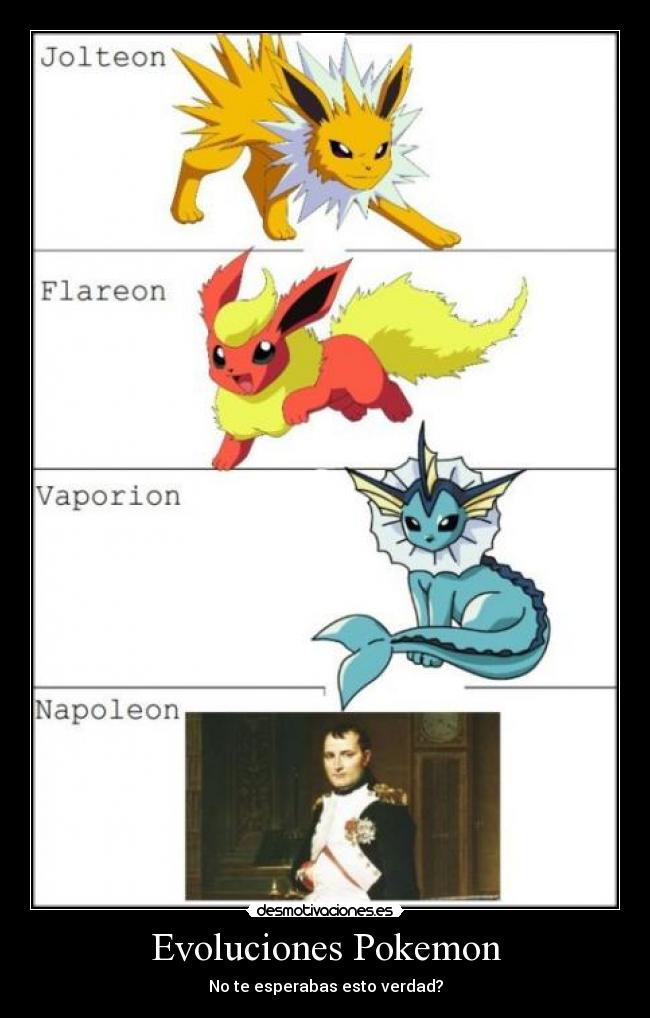 Evoluciones Pokemon -