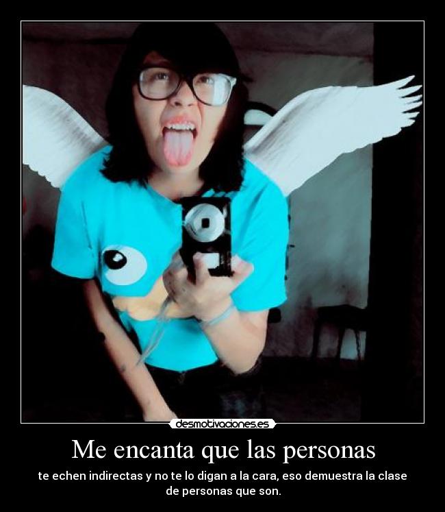 Me encanta que las personas -