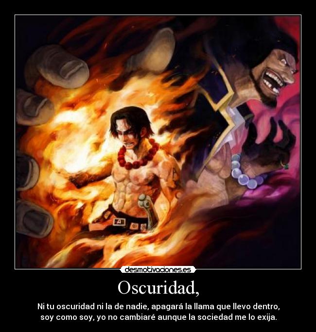 Oscuridad, - 