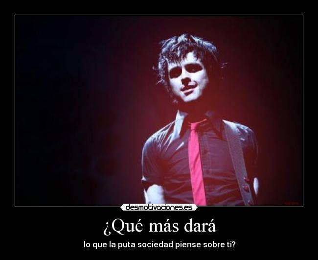 carteles green day billie aix que guapo que ere arma desmotivaciones