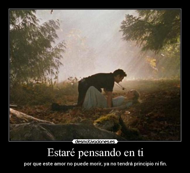 Estaré pensando en ti -