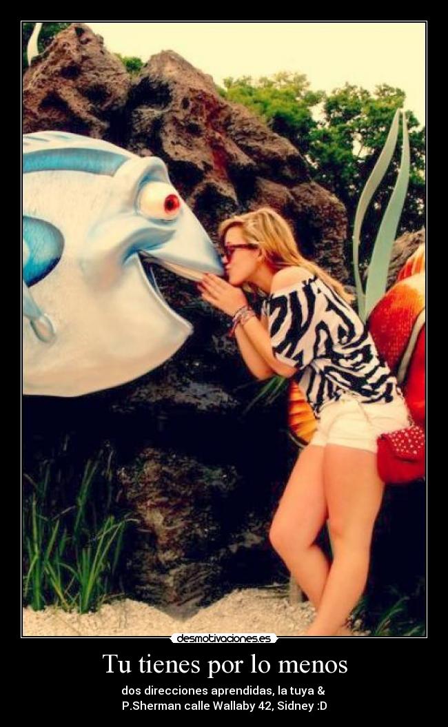 carteles menos direccion nemo disney dory desmotivaciones