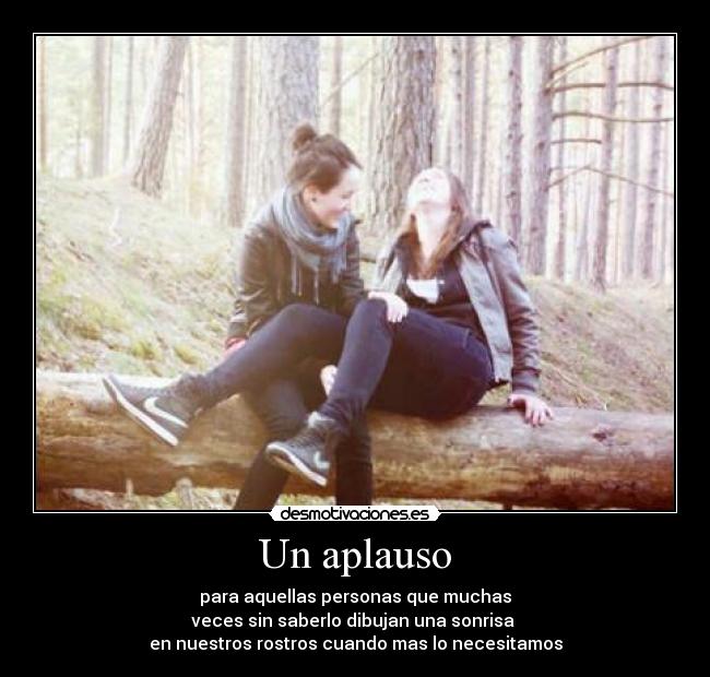 Un aplauso - 