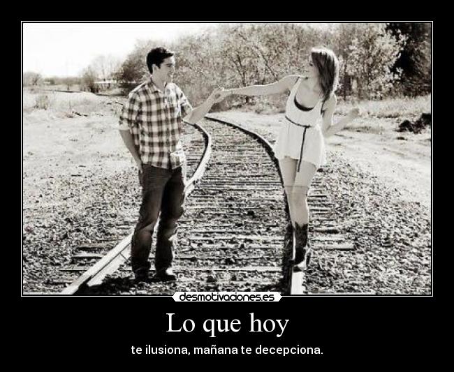 Lo que hoy - 