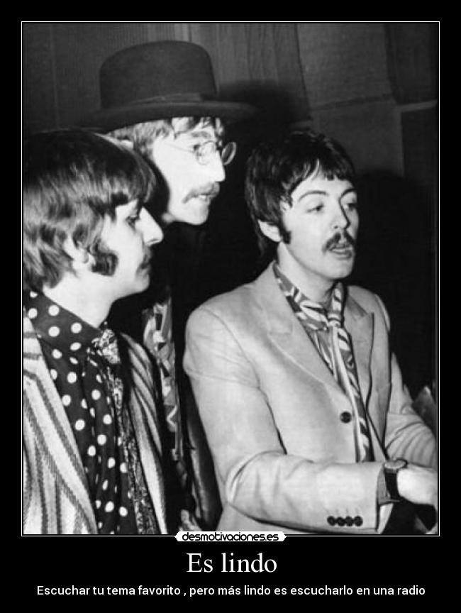 Es lindo - Escuchar tu tema favorito , pero más lindo es escucharlo en una radio