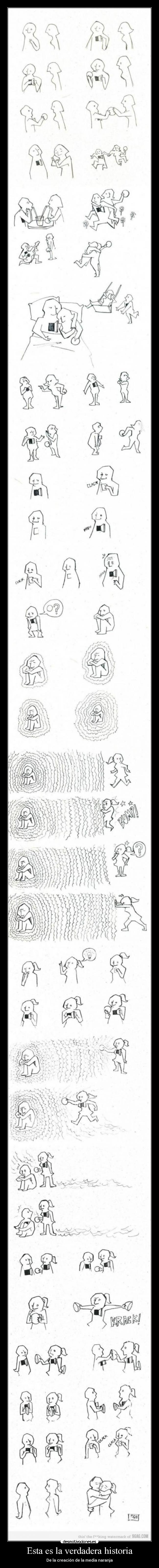 Esta es la verdadera historia - De la creación de la media naranja