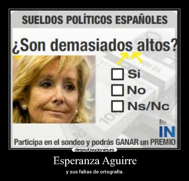 Esperanza Aguirre -