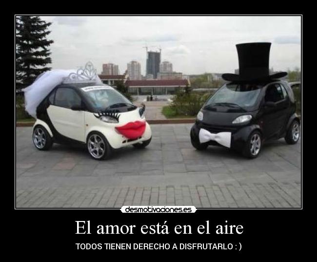 El amor está en el aire - TODOS TIENEN DERECHO A DISFRUTARLO : )