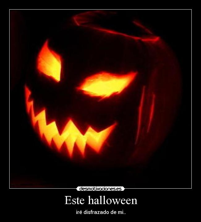 carteles halloween desmotivaciones