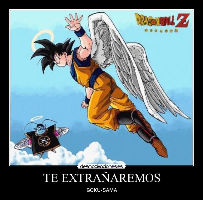 carteles goku desmotivaciones