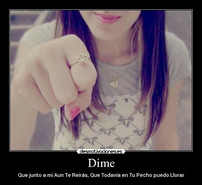 Dime -