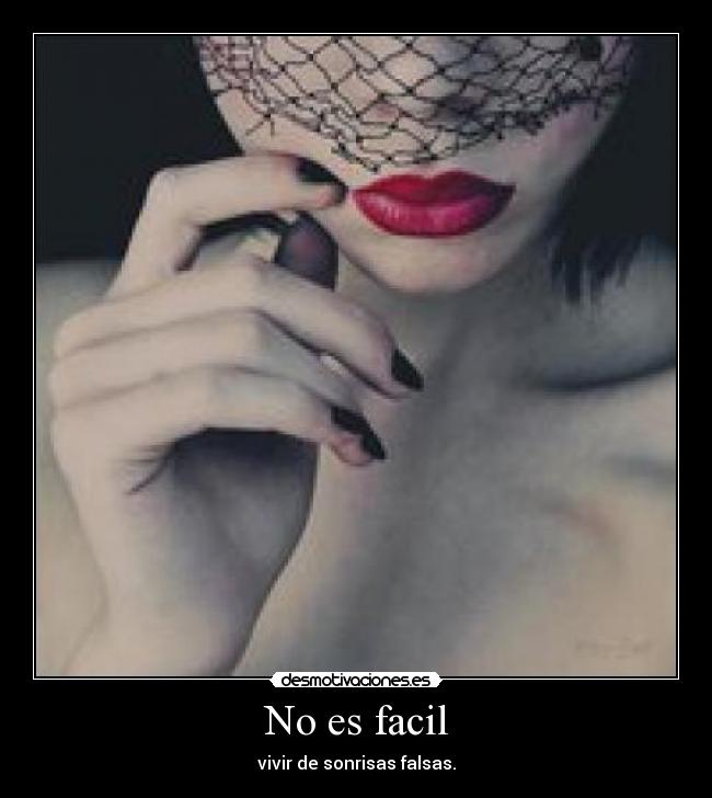 No es facil -