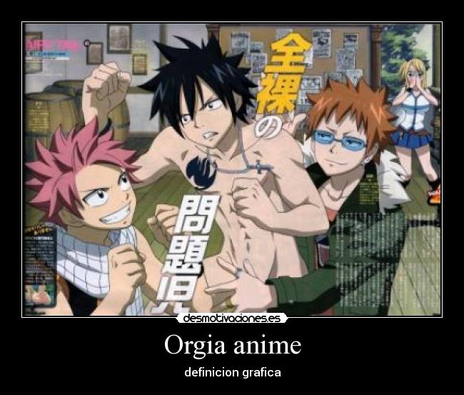 Orgia anime -