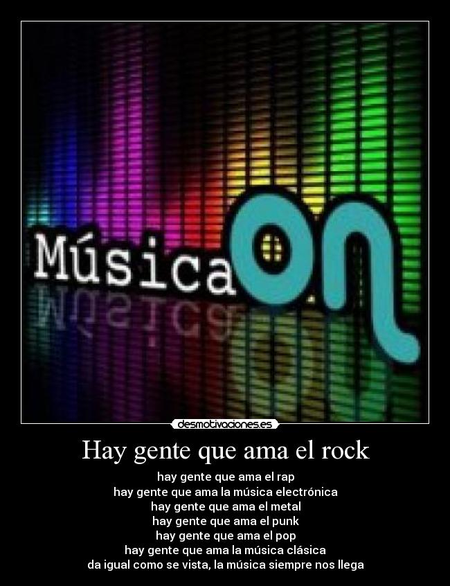 Hay gente que ama el rock - 