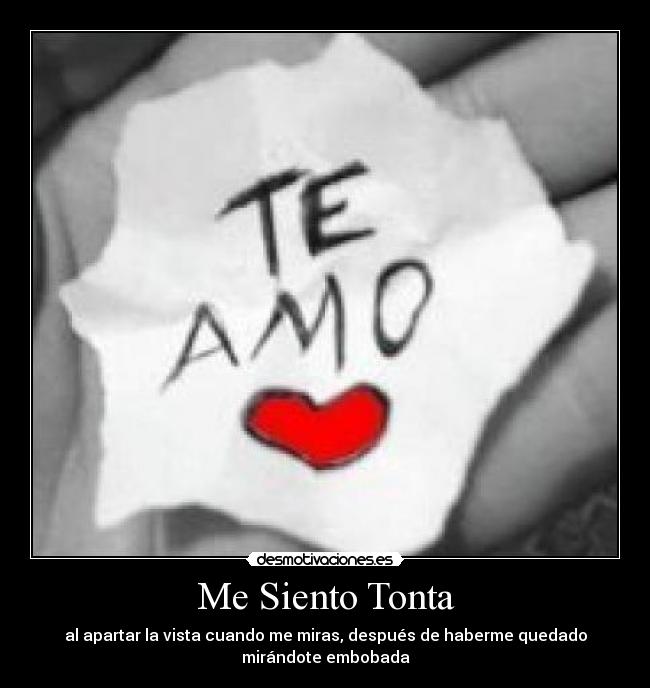 Me Siento Tonta - 
