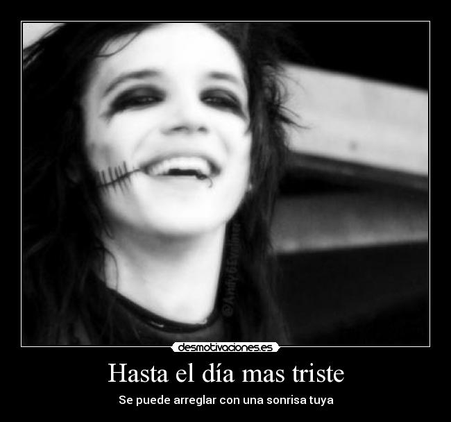 Hasta el día mas triste -