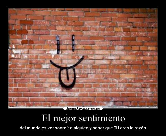 El mejor sentimiento -