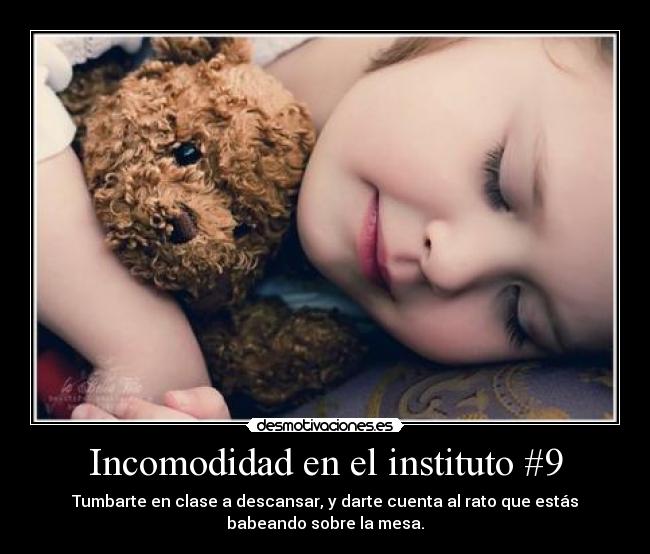 Incomodidad en el instituto #9 - 