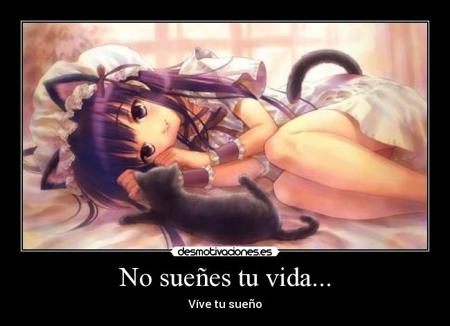 No sueñes tu vida... - Víve tu sueño