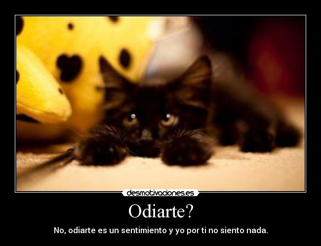 Odiarte? - 