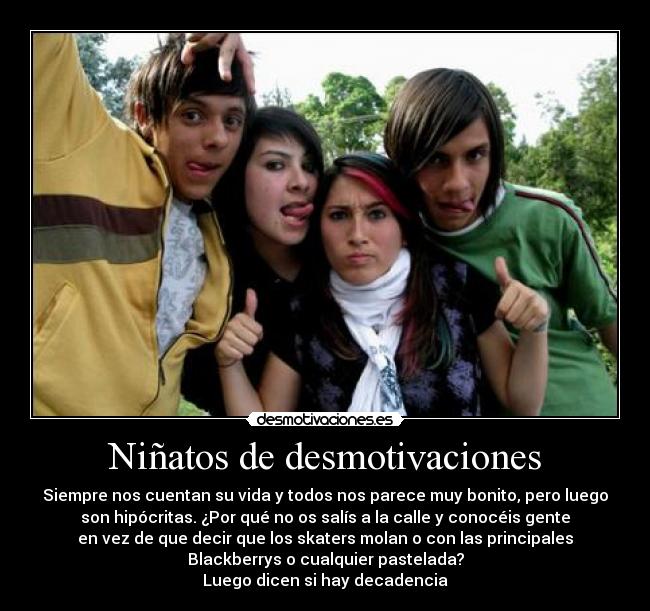 Niñatos de desmotivaciones - 