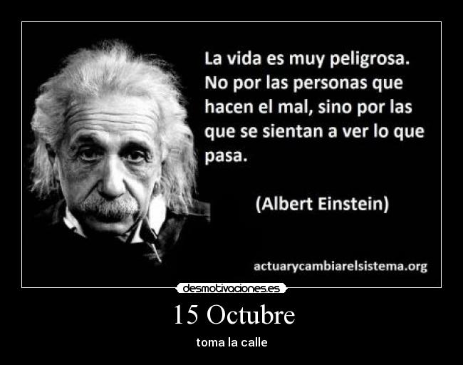 15 Octubre - toma la calle