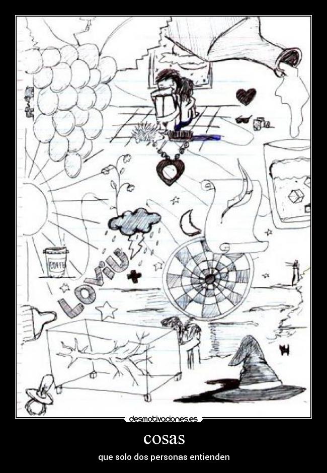 cosas - que solo dos personas entienden