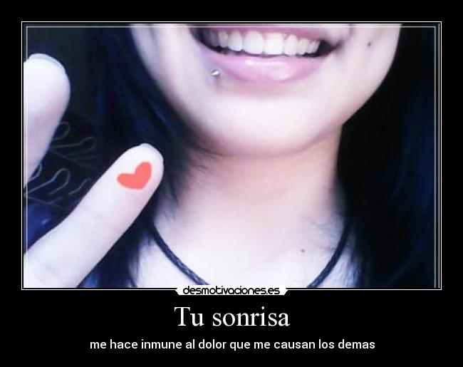 Tu sonrisa -
