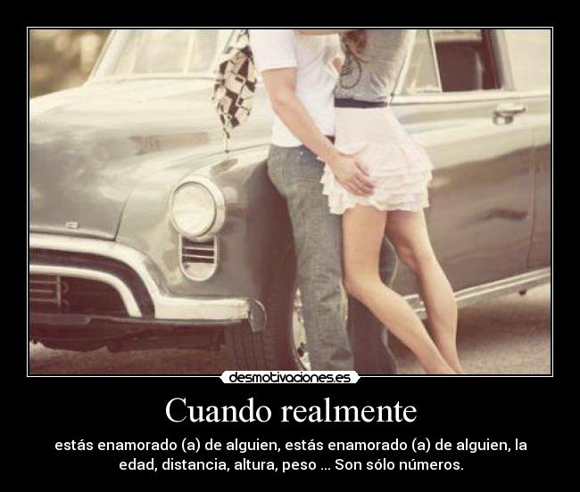 Cuando realmente -