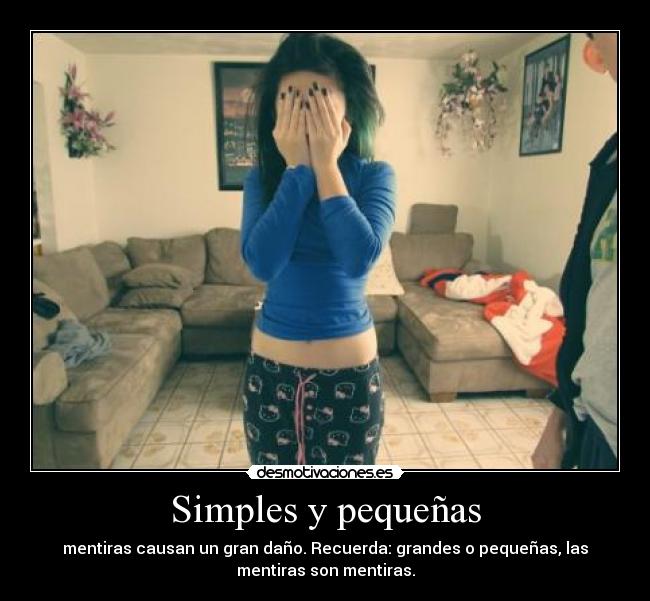 Simples y pequeñas -