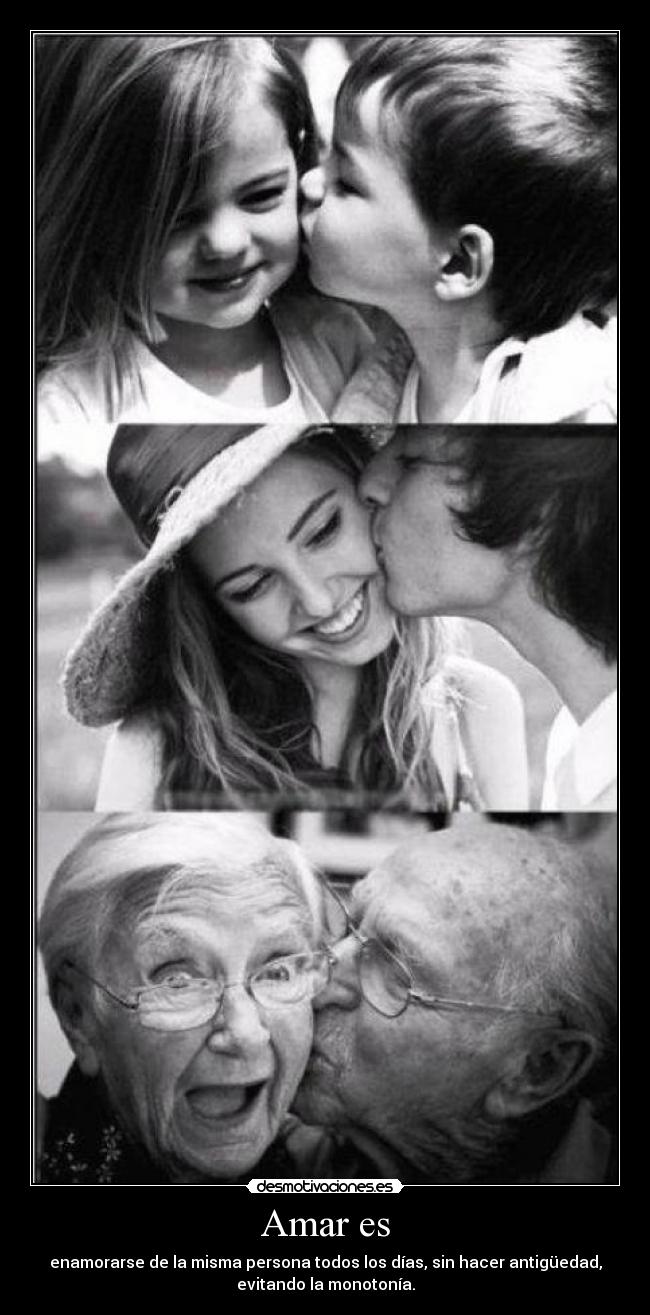 Amar es -