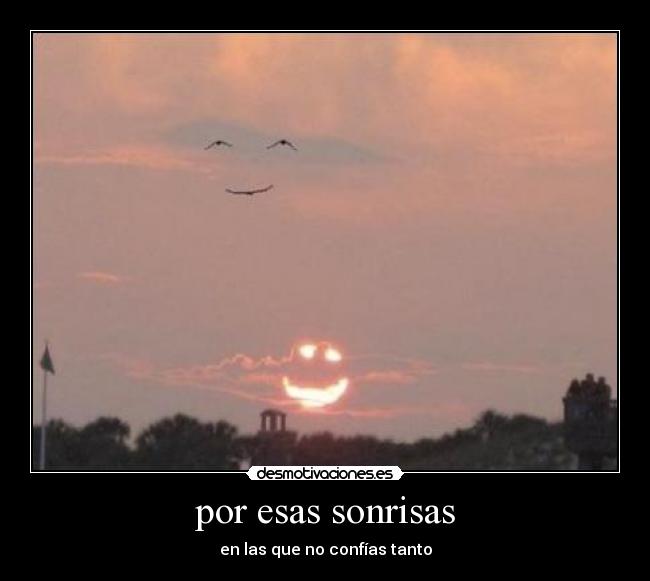 por esas sonrisas - 