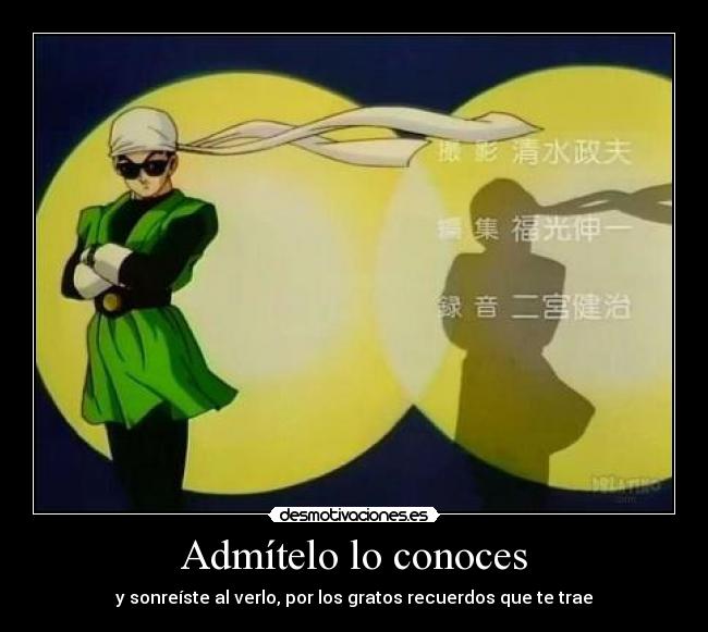 Admítelo lo conoces - 