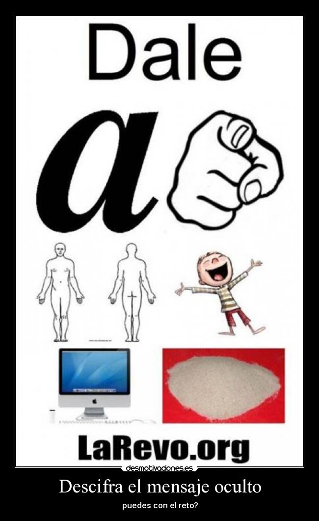 Descifra el mensaje oculto -