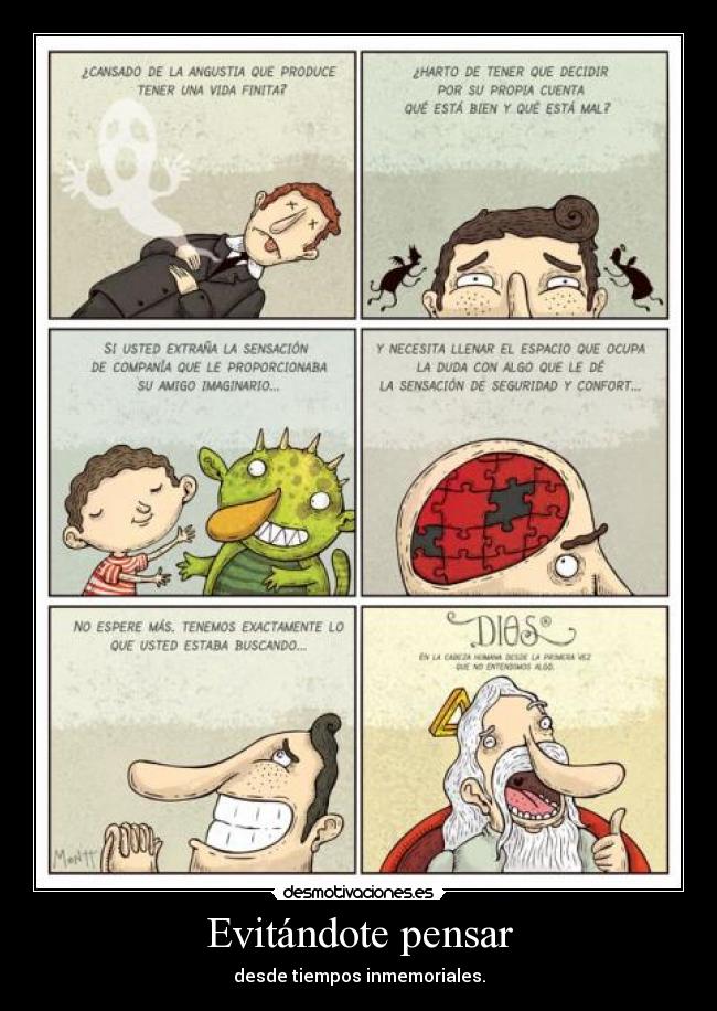 Evitándote pensar - 