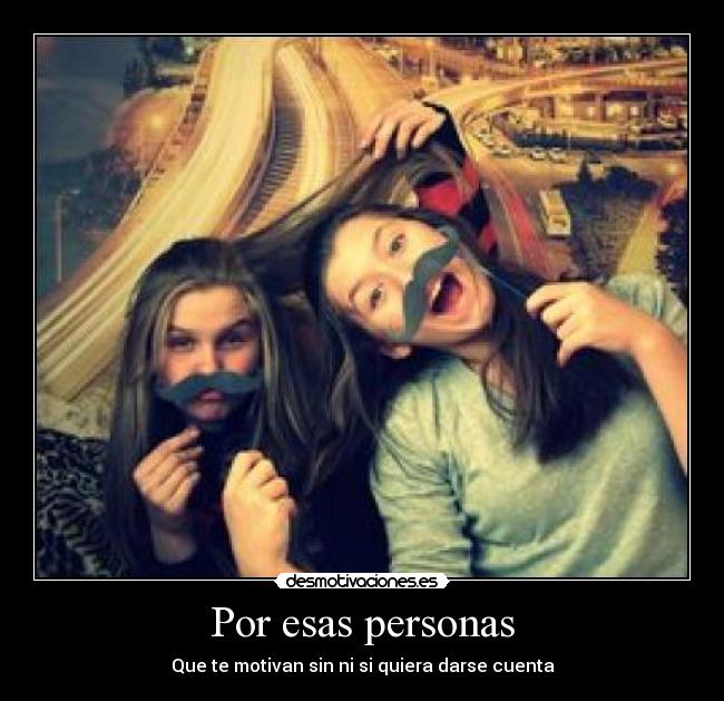 Por esas personas - 